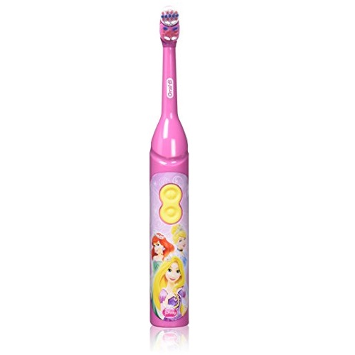 Oral-B Kids Battery Power Toothbrush featuring Disney Princess Characters, Extra Soft Bristles, 1 Count, Only $4.49
