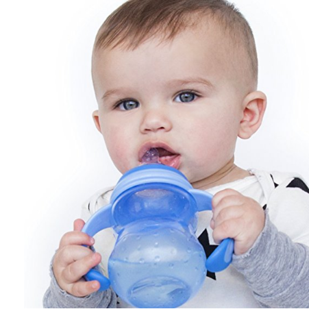Nuby Non-Drip 3-Stage Wide Neck Bottle to Cup, 8 Ounce, Colors May Vary $2.70