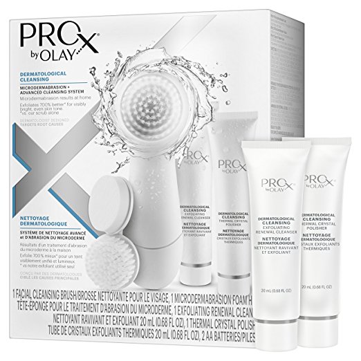 ProX by Olay Microdermabrasion Plus Advanced Facial Cleansing Brush System  only $21.82