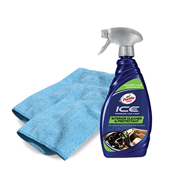 Turtle Wax T484R ICE Premium Interior Cleaner & Protectant with 2 Microfiber Towels, Only $10.99, You Save (%)