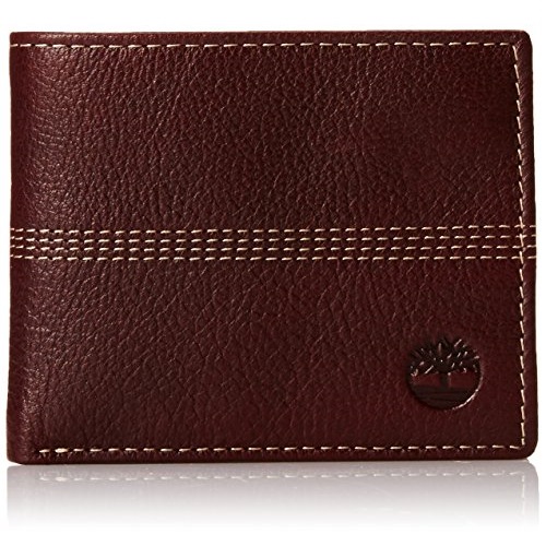 Timberland Men's Sportz Quad Leather Passcase Wallet, Only $14.36