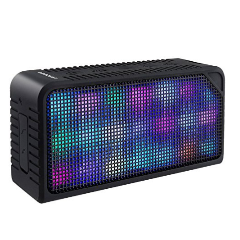 Bluetooth Speakers,URPOWER Hi-Fi Portable Wireless Stereo Speaker with 7 LED Visual Modes and Build-in Microphone Support Hands-free Function, for iPhone 7 Plus,7,Samsung,Tablets and More-Z3 $13.99