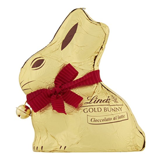 Lindt 復活節可愛小兔子牛奶巧克力 3.5盎司, 現點擊coupon后僅售$2.96