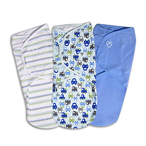 SwaddleMe 全棉嬰兒安全包巾，大號 3個裝，原價$34.99，現僅售$19.84