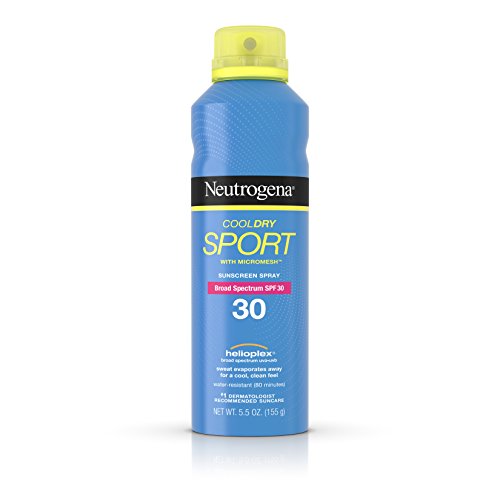 Neutrogena Cooldry Sport Spray Broad Spectrum SPF 30, 5.5 Oz, Only $3.37