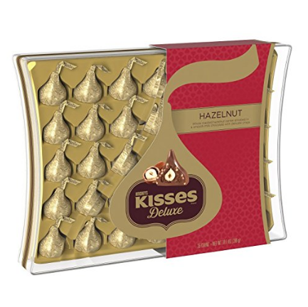 KISSES 榛子牛奶巧克力 35粒，点击Coupon仅售$10.79