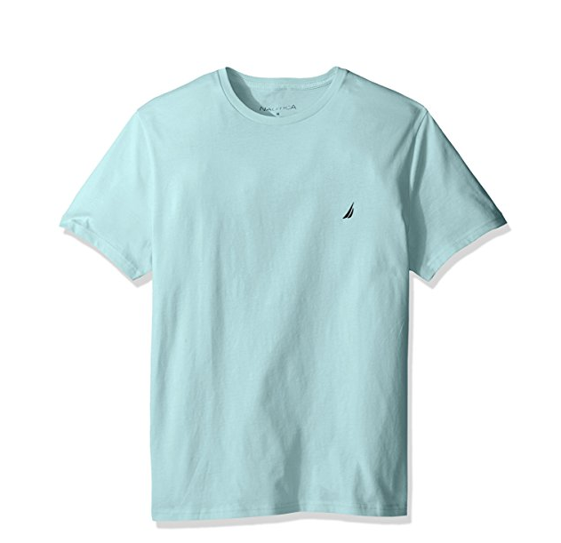 Nautica诺蒂卡Solid 男T恤, 现仅售$13.30