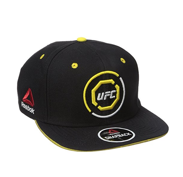 Reebok 銳步 Authentic UFC 終極格鬥冠軍賽 男士平檐棒球帽, 原價$28, 現僅售$6.54