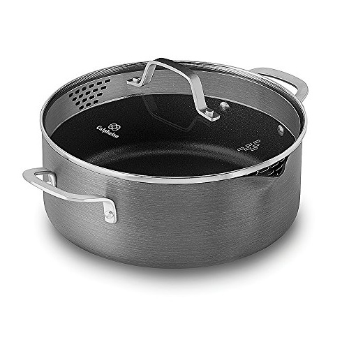 Calphalon Classic Nonstick Dutch Oven with Cover, 5 quart, Grey, Only $29.99, free shipping