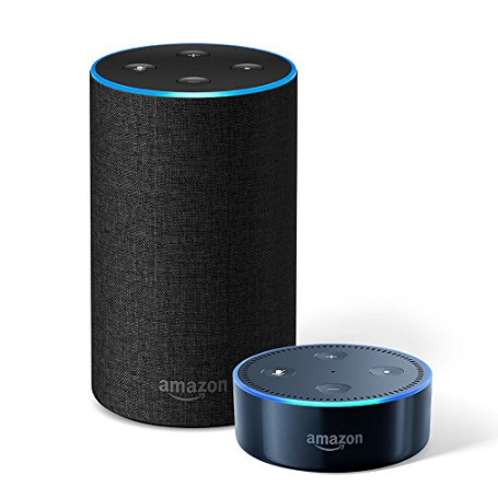 Amazon Echo第二代+Echo dot 超值組合裝，原價$149.98，現僅售$104.98，免運費，多色可選！
