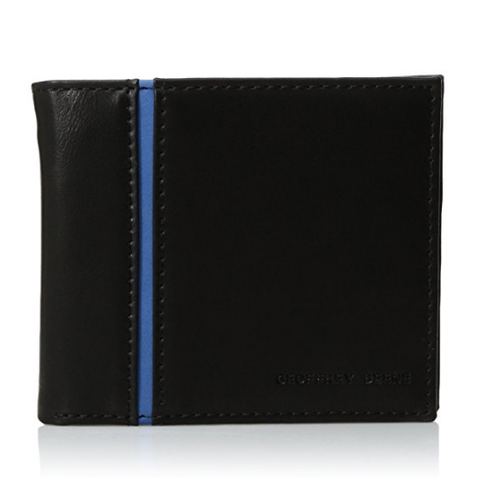 Geoffrey Beene Men's Stitched Bifold Wallet $10.42