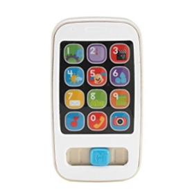 Fisher-Price Laugh & Learn Smart Phone, White only $5