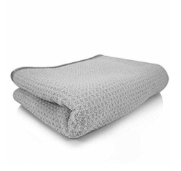 Chemical Guys MIC_781_01 Waffle Weave Gray Matter Microfiber Drying Towel (25 in. x 36 in.), Only $10.99, You Save (%)