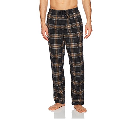 Perry Ellis Men's Portfolio Daydreamer Tannin Flannel Sleep Pant, Deep Iron Heather/Tannin, S, Only $7.51