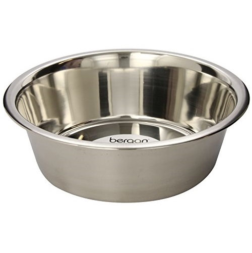 Bergan Standard  Stainless Steel Dog Bowl, 17-Cup, Only $5.15