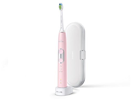 Philips Sonicare ProtectiveClean 6100 Whitening Rechargeable electric toothbrush with pressure sensor and intensity settings, Pastel Pink HX6876/21, Only $89.99 after clipping coupon, free shipping