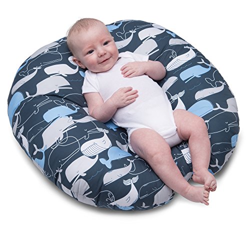 Boppy Newborn Lounger, Big Whale Navy, Only $29.99, free shipping