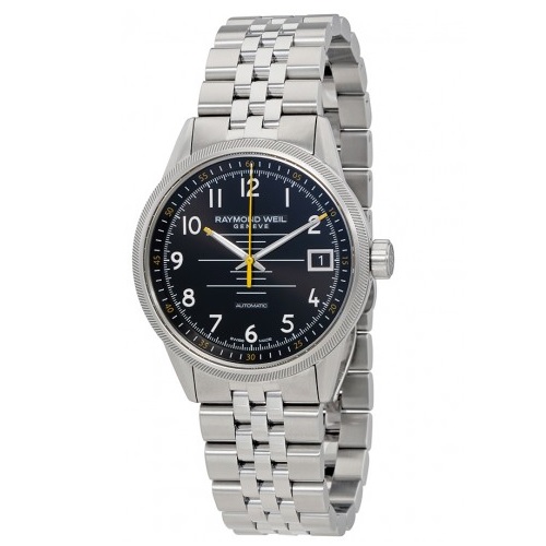 RAYMOND WEIL Freelancer Black Dial Automatic Men's Watch Item No. 2754-ST-05200, only $595.00 after using coupon code, free shipping
