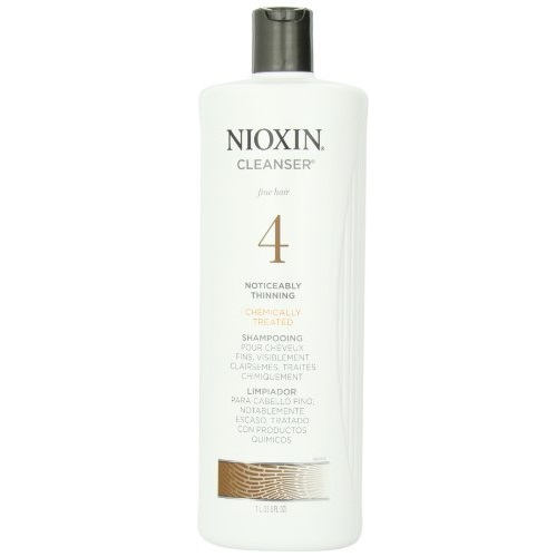 Nioxin System 4 Cleanser for Fine Chemically Treated Hair, 33.8 Ounce, Only $17.75