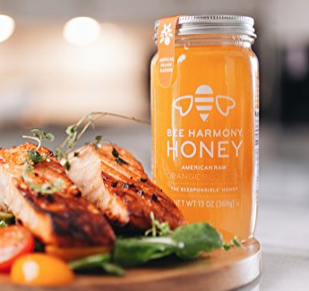 Bee Harmony American Raw Orange Blossom Honey, 12 Ounce ONLY $10.19