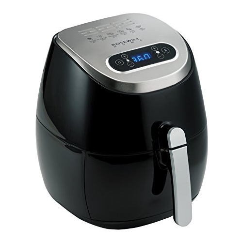Rosewill Electric Digital Air Fryers 3.7 Quarts with LED Touch Display, 1400W Power, Timer and Temperature Control Frying w/ Low Fat, Oil Free, Black, RHAF-17001, Only $45.00,  free shipping