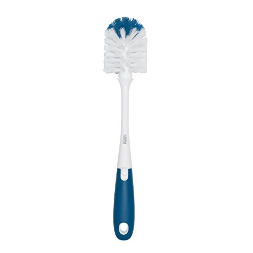 OXO Tot Bottle Brush with Nipple Cleaner, Navy, Only $4.99