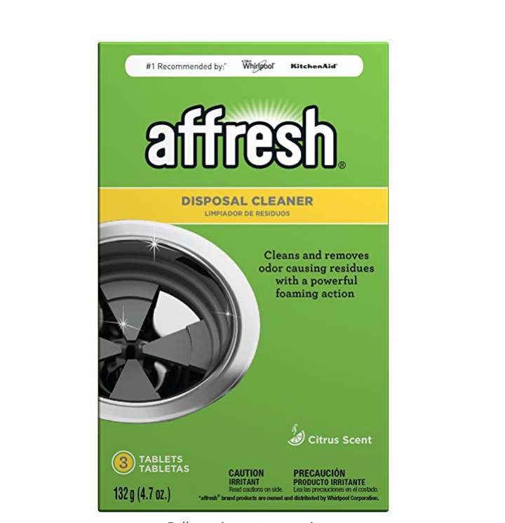 Affresh W10509526 Disposal Cleaner, 3 Piece, Only $1.42
