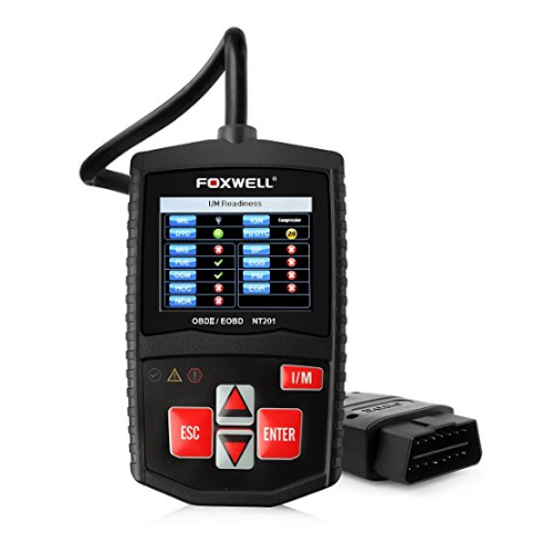 Foxwell DIY OBD2 OBD II Scanner Automotive Diagnostics Codes Scan Tools Check Car Engine Light Fault Code Readers Auto Diagnostic Tester for OBDII Vehicles (NT201 Black) $31.99，free shipping