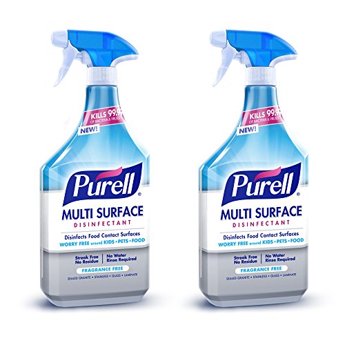 PURELL Multi Surface Disinfectant Spray – Fragrance Free, 28 oz. Spray Bottle (Pack of 2) - 2846-02-EC, Only $5.99, free shipping