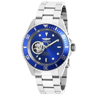 Invicta Men's 'Pro Diver' Stainless Steel Automatic Watch, Color:Silver-Toned (Model: 20434) $54.99