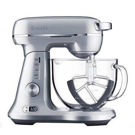 Breville BEM825BAL Stand Mixer, Silver, Only $193.79, free shipping