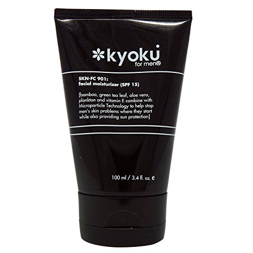 Kyoku For Men Facial Moisturizer SPF 15 | Skin Care For Men That Will Help With Acne Treatment For Men (3.4oz), Only $8.55, free shipping after using SS
