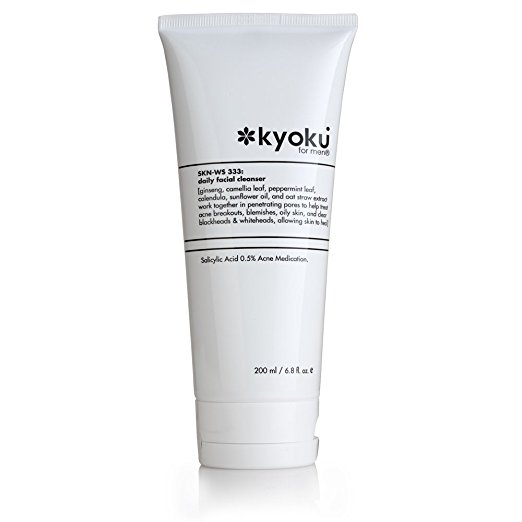 Facial Cleanser For Men By Kyoku For Men Skin Care For Men Face Wash, Kyoku Skin Care Products For Men (6.8oz), Only $9.83, free shipping after using SS