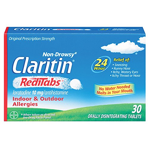 史低價！Claritin RediTabs 24 小時過敏葯，10mg，30粒，現僅售$13.27，免運費