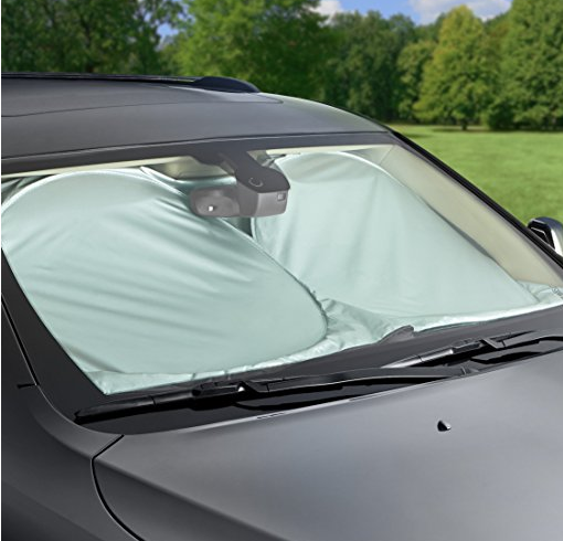 ​AmazonBasics 汽車擋風玻璃遮陽罩，現僅售$3.69