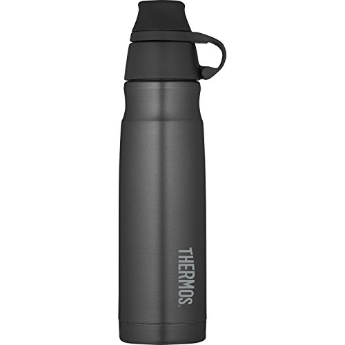 THERMOS Vacuum Insulated Stainless Steel Carbonated Beverage Bottle, 17-Ounce, Smoke, Only $12.76
