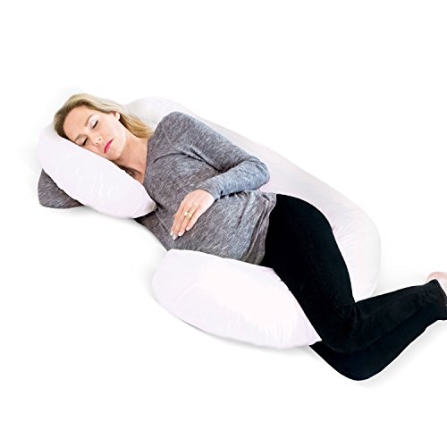 Restorology Full 60-Inch Body Pregnancy Pillow - Maternity & Nursing Support Cushion with Washable Cover, Only $39.99, free shipping