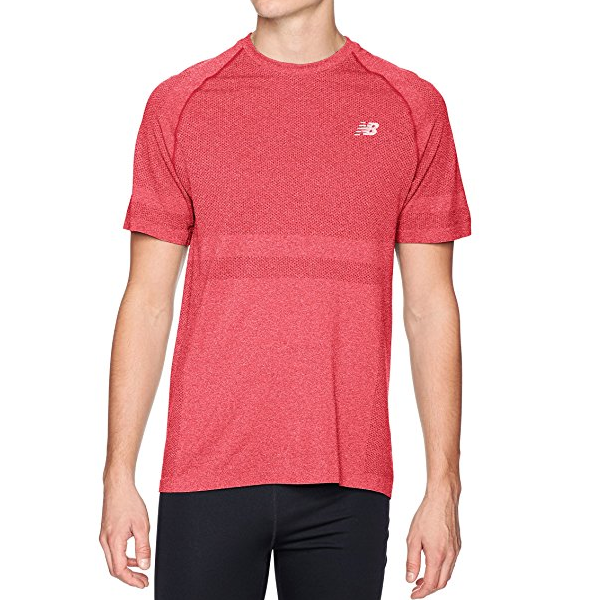 New Balance Men's Short Sleeve Seamless Tee Shirt only  $6.99