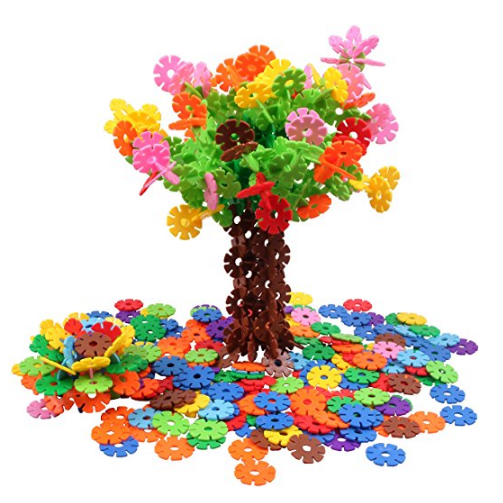VIAHART Brain Flakes 500 Piece Interlocking Plastic Disc Set | A Creative and Educational Alternative to Building Blocks | Tested for Children's Safety $14.99