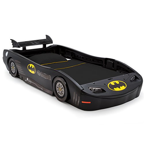 史低价！DC Comics 儿童赛车型 标准单人床，原价$249.99，现仅售$219.99，免运费。