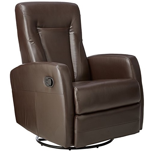Monarch Specialties Bonded Leather Swivel Rocker Recliner, Only$284.21 , free shipping