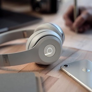 Beats Solo3 Wireless On-Ear Headphones - Matte Silver $179.99