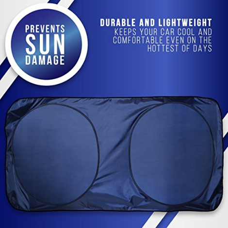 Car Sun Shade Windshield Protector, Protect your auto Large/Jumbo $4.95