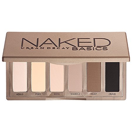 史低價！ Urban Decay Naked Basics 6色眼影盤促銷，原價$42.01，現僅售$19.00