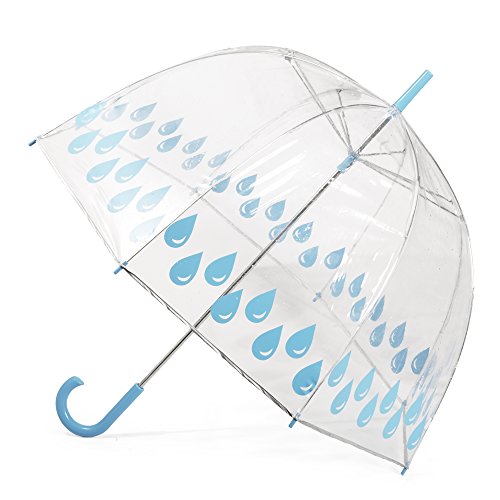 绯闻女孩同款！ Totes 透明拱形鸟笼伞，原价$22.28，现仅售$15.60。两色同价！