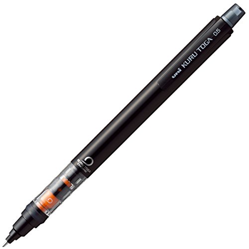 Uni Mechanical Pencil, Kuru Toga Pipe Slide Model 0.5mm Lead, Black (M54521P.24), Only $5.08, free shipping after using SS