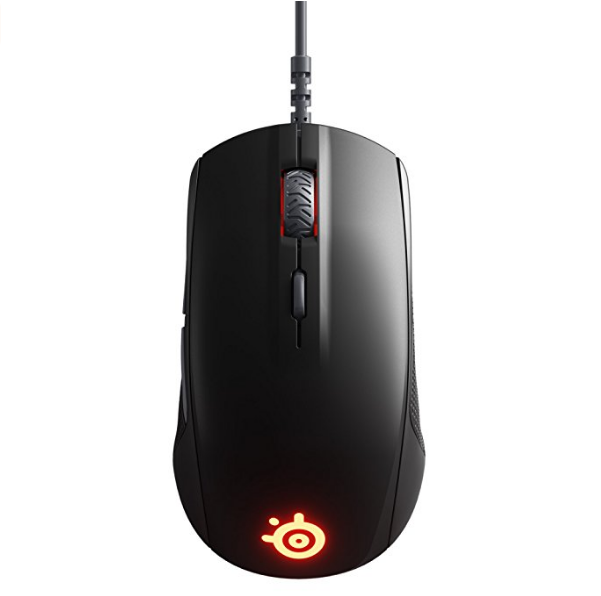 SteelSeries Rival 110 Gaming Mouse - 7,200 CPI TrueMove1 Optical Sensor - Lightweight Design - RGB Lighting $22.88