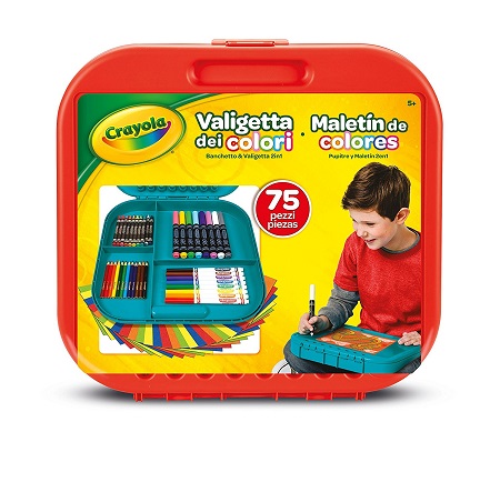 Crayola Create 'n Carry Case, Portable Art Tools Kit, Over 75 Pieces, Great Gift, Only $10.99