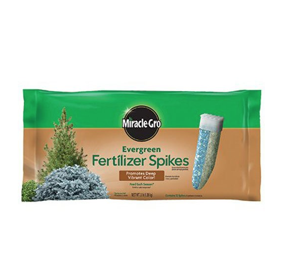 Miracle-Gro Fertilizer Spikes for Evergreens, 12-Pack (Not Sold in Pinellas County, FL) only $6.82