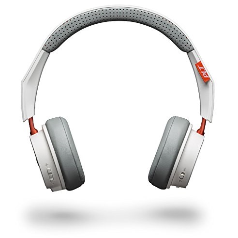 Plantronics BackBeat 500 Wireless Bluetooth Headphones - Lightweight Memory Foam Headband and Earcups - White, Only $49.99, free shipping